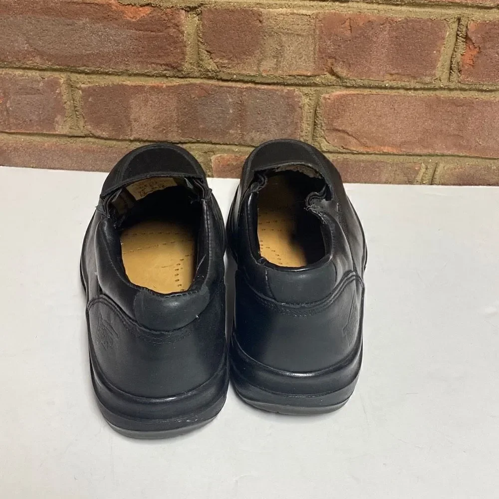 RED WING Steel Toe Slip-On Electrical Hazard Black Leather Loafer 6646 Size 7.5